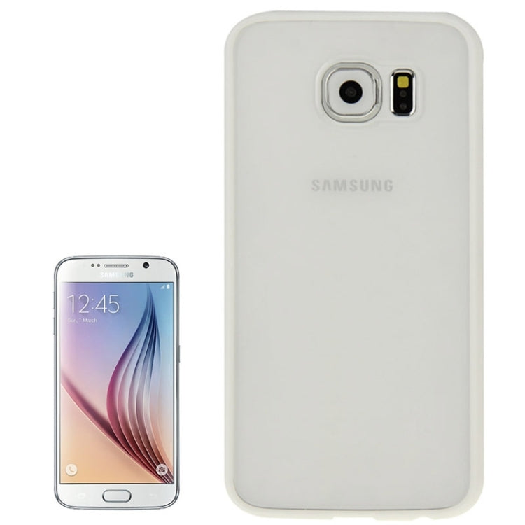 For Galaxy S6 / G920 Anti-scratch Acrylic Material Transparent Back Shell Protective Case