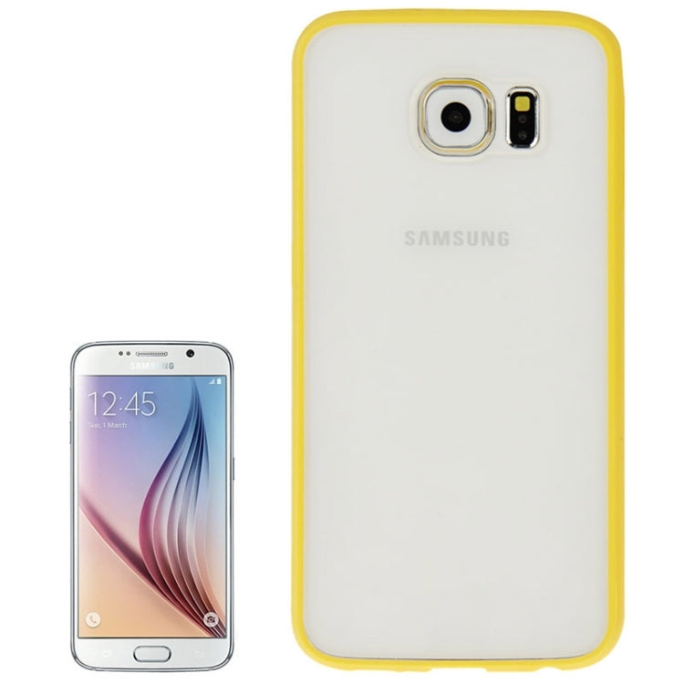 For Galaxy S6 / G920 Anti-scratch Acrylic Material Transparent Back Shell Protective Case
