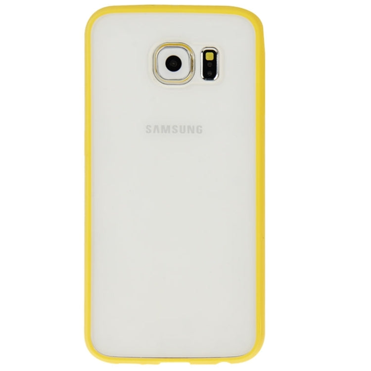 For Galaxy S6 / G920 Anti-scratch Acrylic Material Transparent Back Shell Protective Case