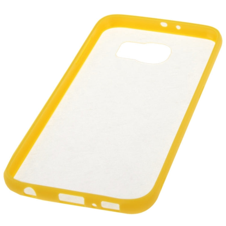 For Galaxy S6 / G920 Anti-scratch Acrylic Material Transparent Back Shell Protective Case