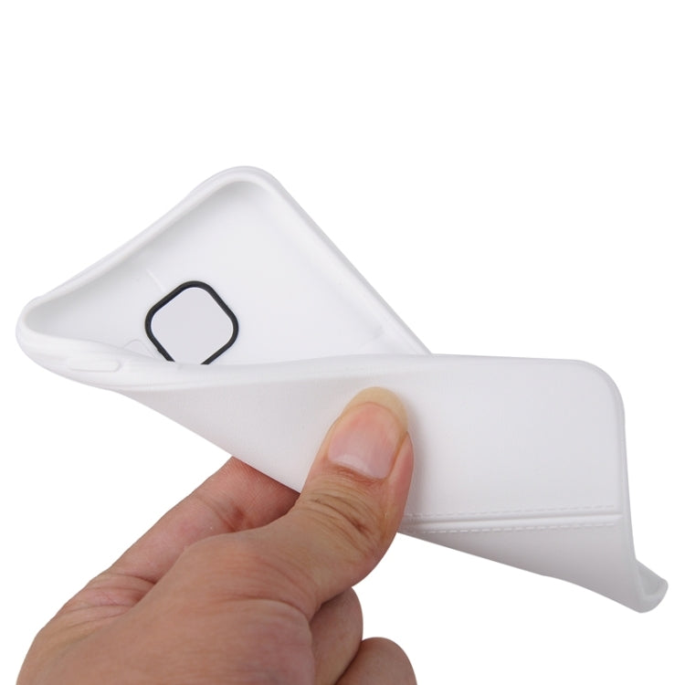 For Galaxy S6 / G920 Leather Texture TPU Case