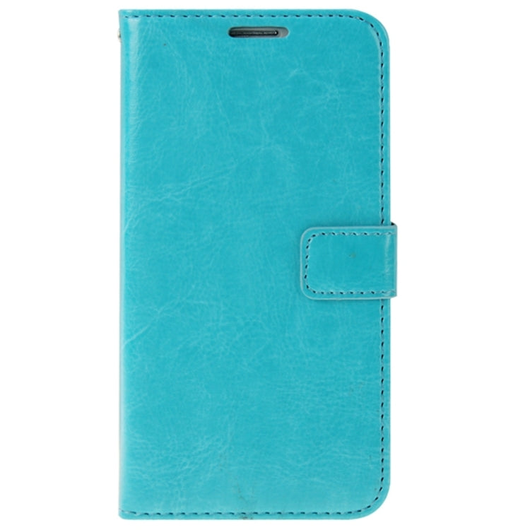 For Galaxy S6 / G920 Crazy Horse Texture Flip Leather Case with Holder & Card Slots & Wallet