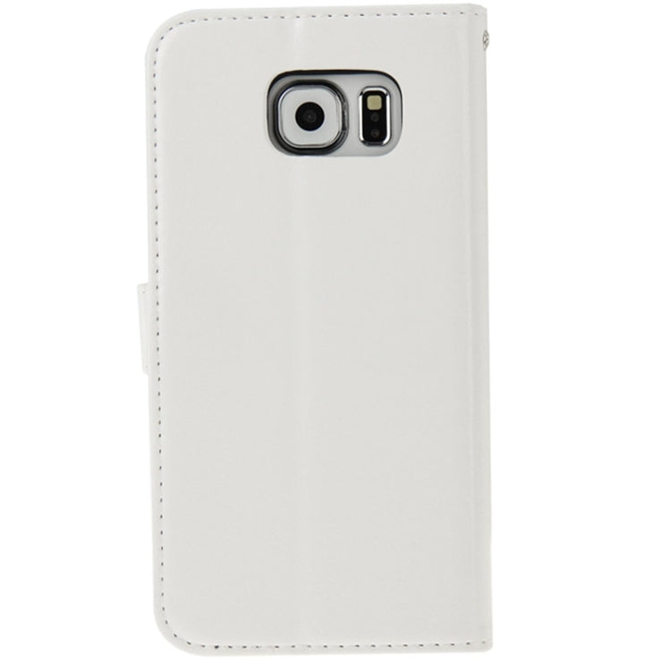 For Galaxy S6 / G920 Crazy Horse Texture Flip Leather Case with Holder & Card Slots & Wallet