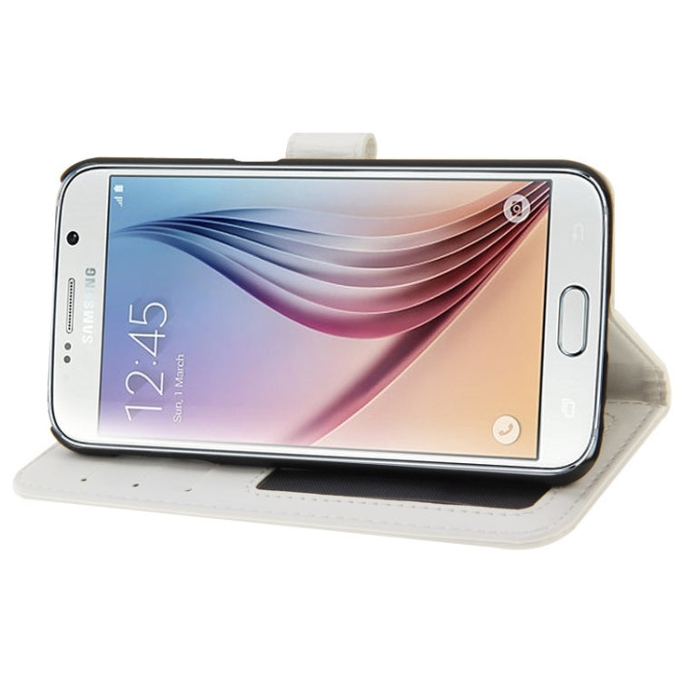 For Galaxy S6 / G920 Crazy Horse Texture Flip Leather Case with Holder & Card Slots & Wallet