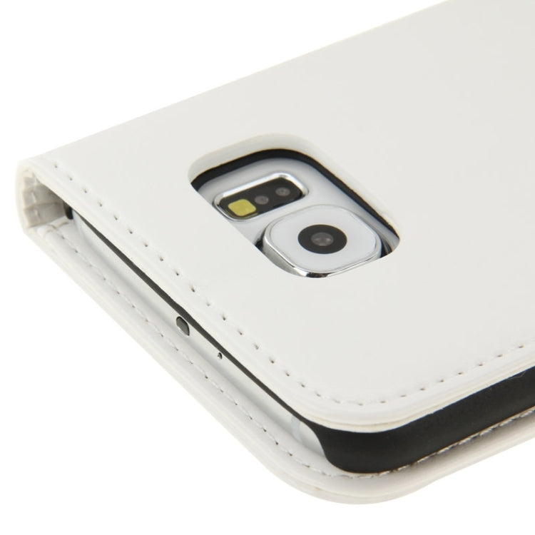 For Galaxy S6 / G920 Crazy Horse Texture Flip Leather Case with Holder & Card Slots & Wallet