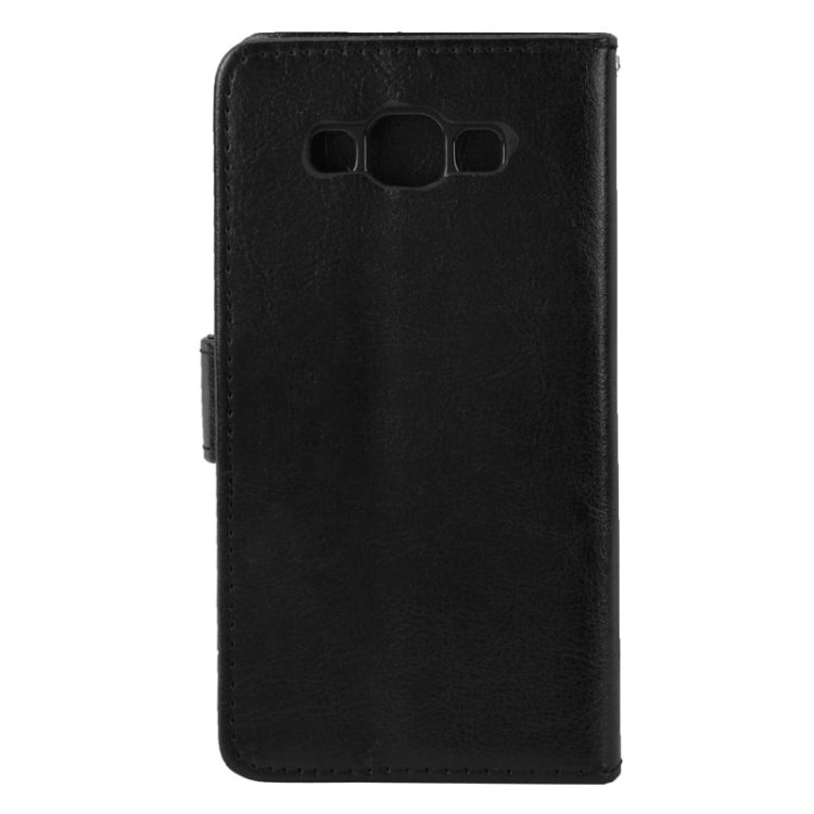Crazy Horse Texture Horizontal Flip Leather Case with Holder & Card Slots for Galaxy A7 / A700F