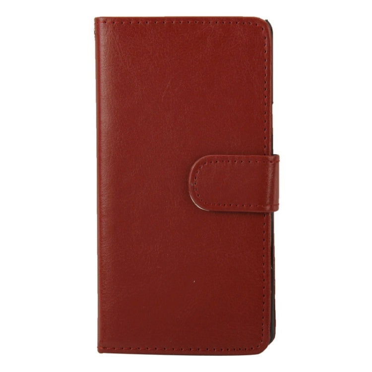 Crazy Horse Texture Horizontal Flip Leather Case with Holder & Card Slots for Galaxy A7 / A700F