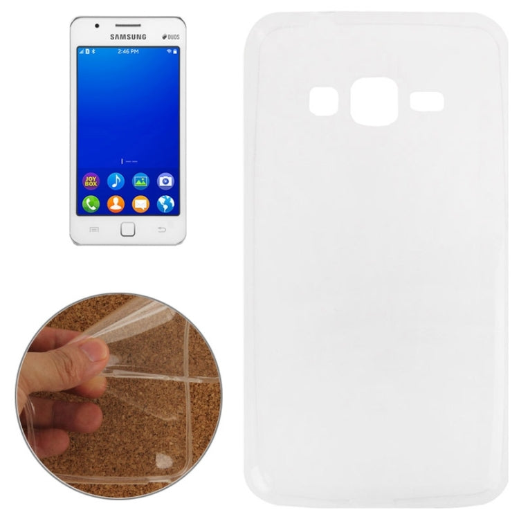 0.45mm Ultra-thin TPU Case for Galaxy E7 / E700 (Transparent)