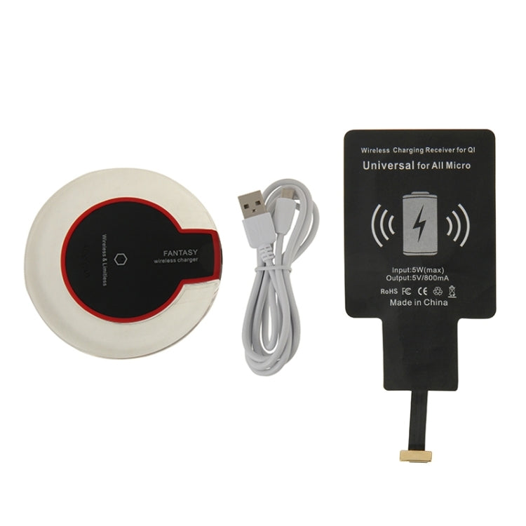 FANTASY Wireless Charger & Wireless Charging Receiver, For Galaxy Note Edge / N915V / N915P / N915T / N915A