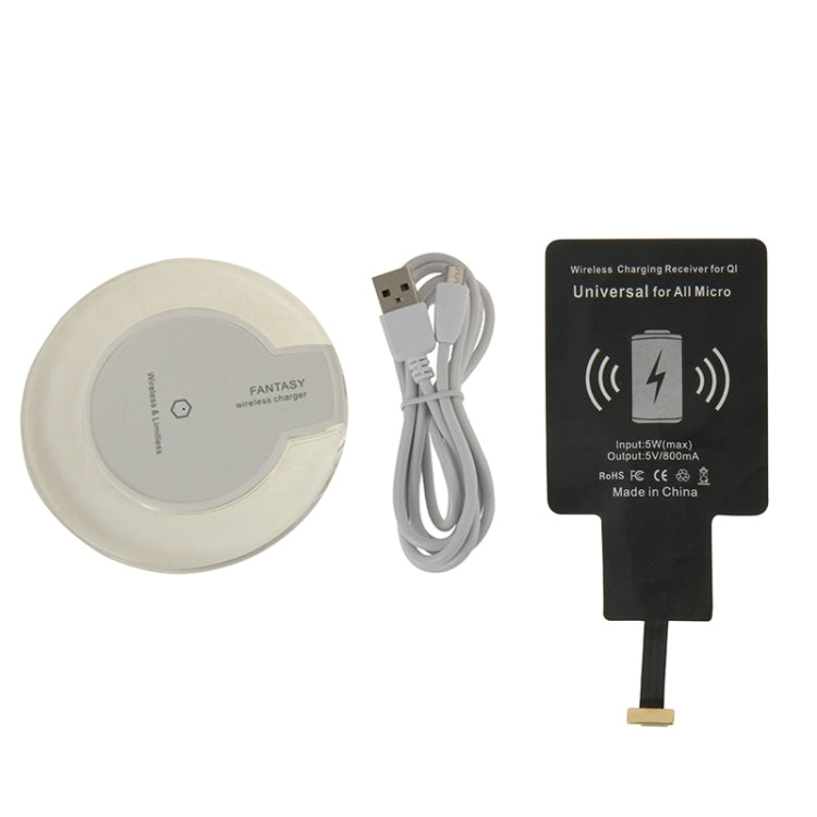FANTASY Wireless Charger & Wireless Charging Receiver, For Galaxy Note Edge / N915V / N915P / N915T / N915A