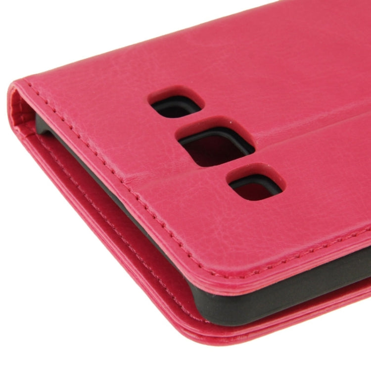 Crazy Horse Texture Flip Leather Case with Holder & Card Slots & Wallet for Galaxy A7 / A700