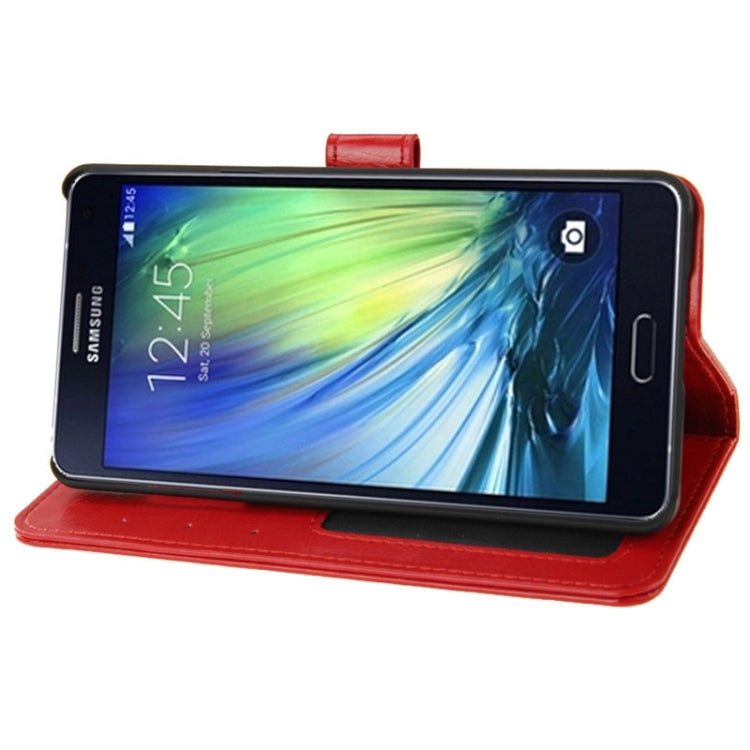 Crazy Horse Texture Flip Leather Case with Holder & Card Slots & Wallet for Galaxy A7 / A700