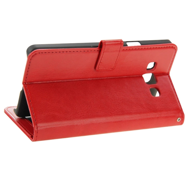 Crazy Horse Texture Flip Leather Case with Holder & Card Slots & Wallet for Galaxy A7 / A700