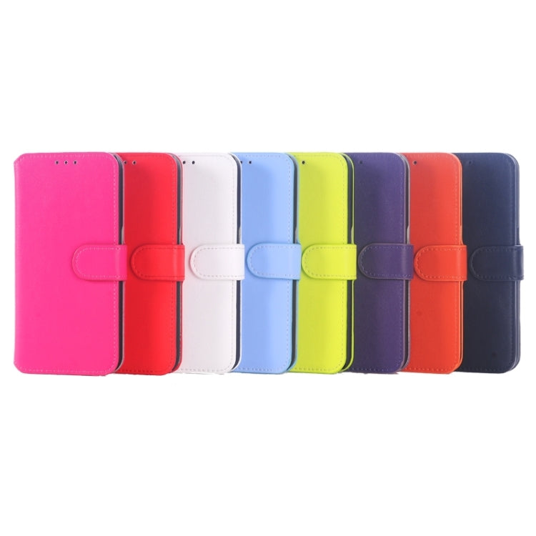 For Galaxy S6 / G920 Horizontal Flip Magnetic Buckle Leather Case with Card Slots & Holder