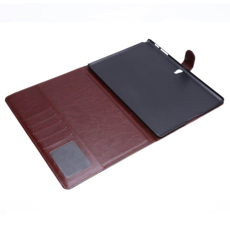 Flowers Pattern Horizontal Flip Leather Case with Card Slot & Wallet & Holder for Galaxy Tab S 10.5 / T800(White)