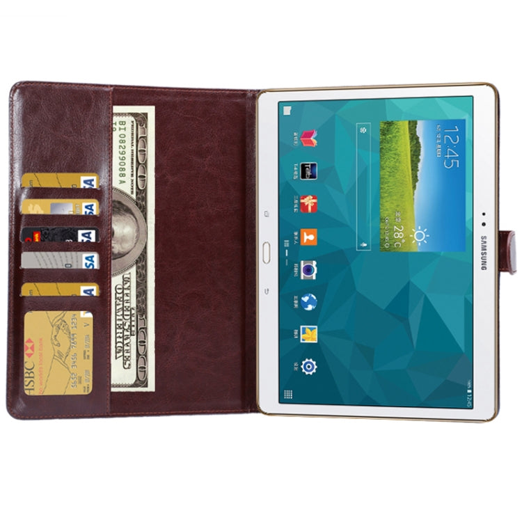 Denim Texture Horizontal Flip Leather Case with Card Slot & Wallet & Holder for Galaxy Tab S 10.5 / T800