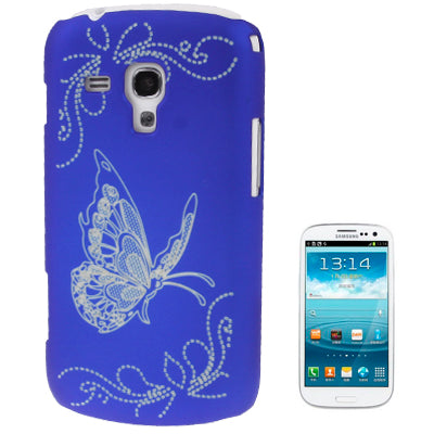 Butterfly Pattern Plastic Protection Case for Samsung S7562