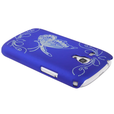 Butterfly Pattern Plastic Protection Case for Samsung S7562