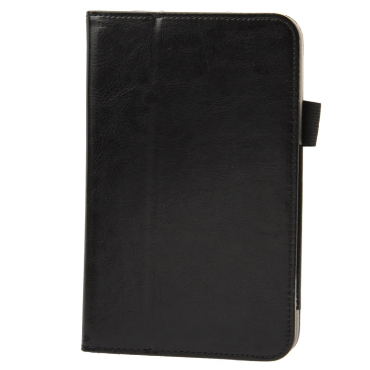 Crazy Horse Texture Flip Leather Case with Holder for Galaxy Tab 3 Lite T110 / T111