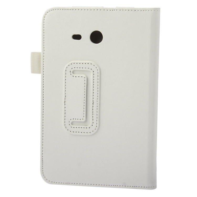 Crazy Horse Texture Flip Leather Case with Holder for Galaxy Tab 3 Lite T110 / T111