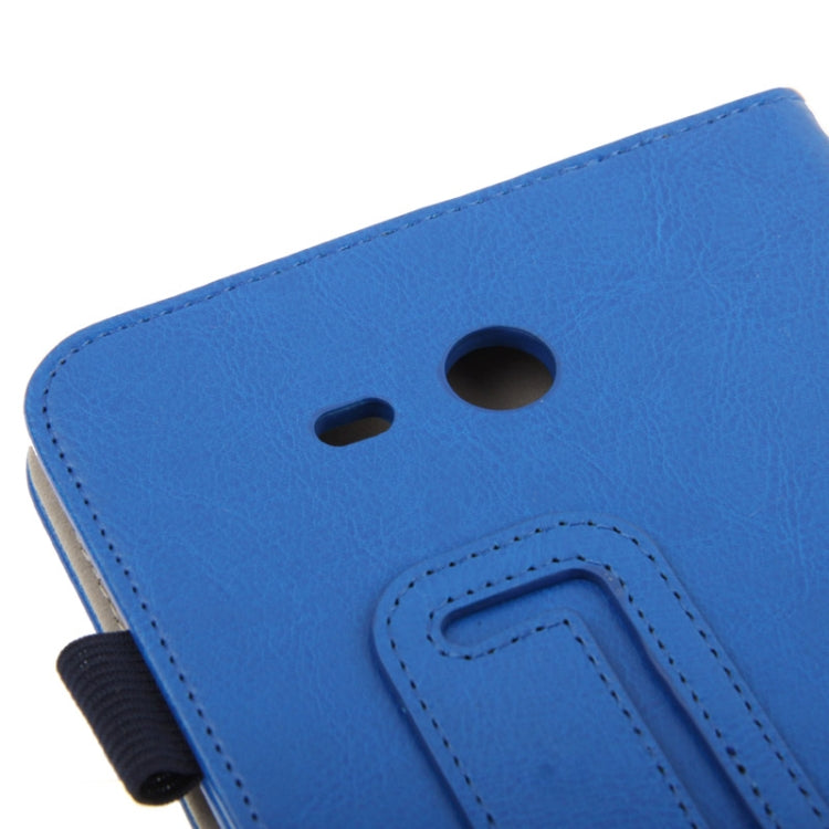 Crazy Horse Texture Flip Leather Case with Holder for Galaxy Tab 3 Lite T110 / T111