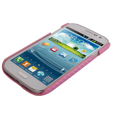 Pure Color Carbon Fiber Texture Plastic Case for Galaxy Duos / i9082
