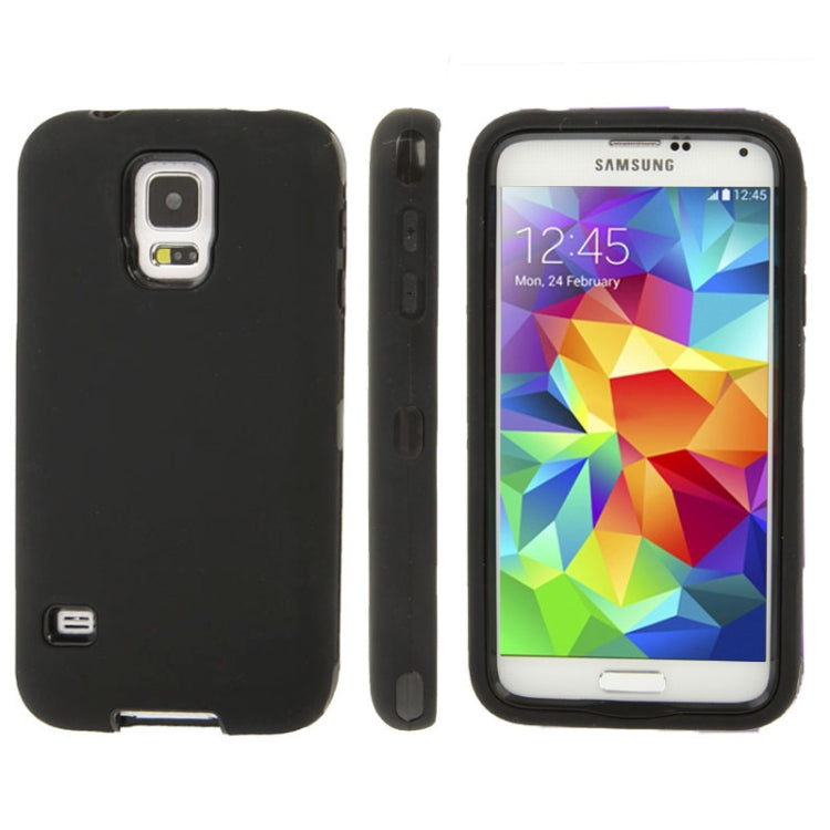 Plastic + Silicone Combination Case for Galaxy S5 / G900