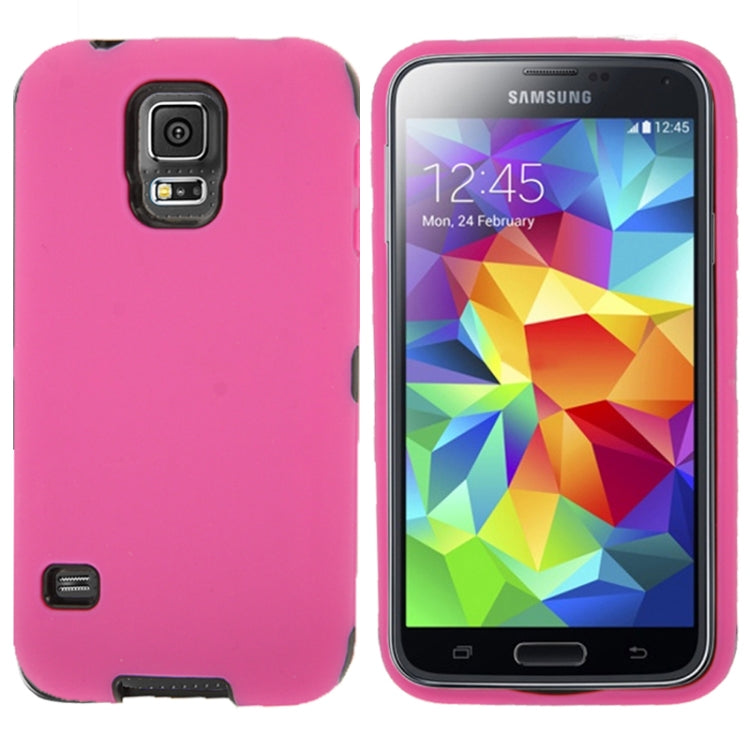 Plastic + Silicone Combination Case for Galaxy S5 / G900