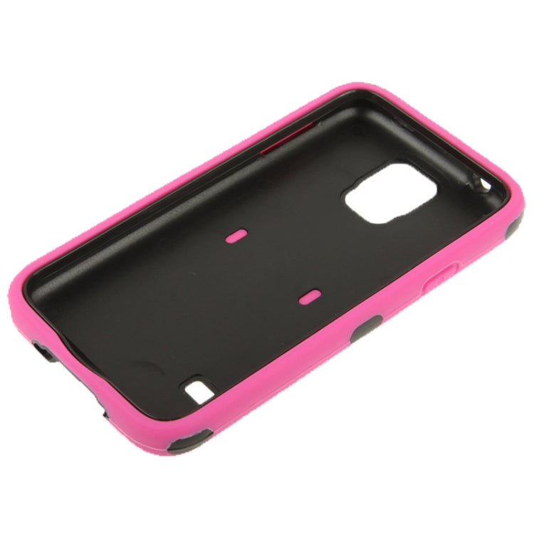 Plastic + Silicone Combination Case for Galaxy S5 / G900