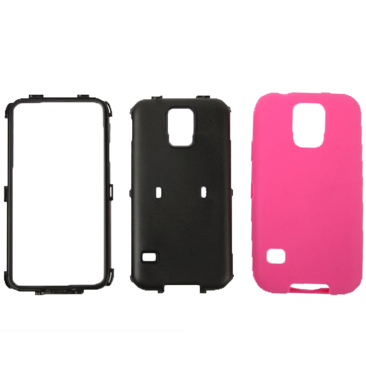Plastic + Silicone Combination Case for Galaxy S5 / G900