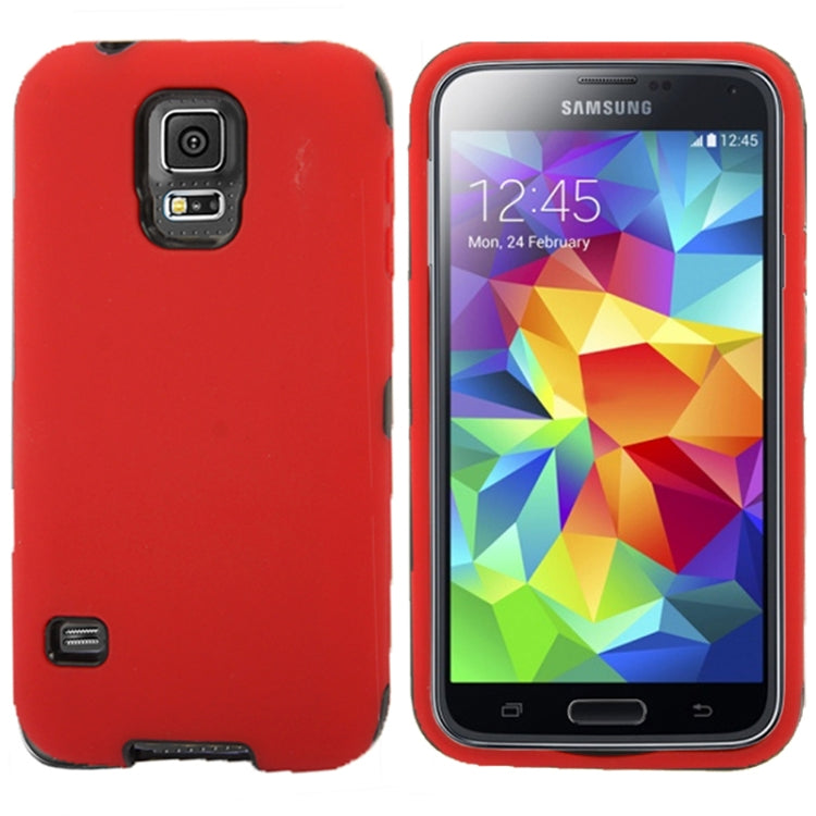 Plastic + Silicone Combination Case for Galaxy S5 / G900