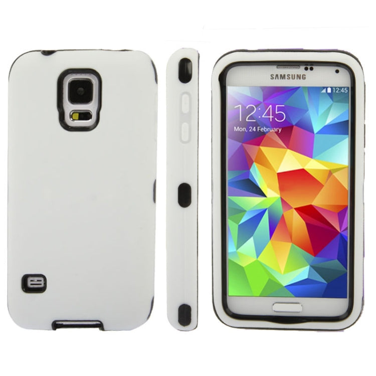 Plastic + Silicone Combination Case for Galaxy S5 / G900