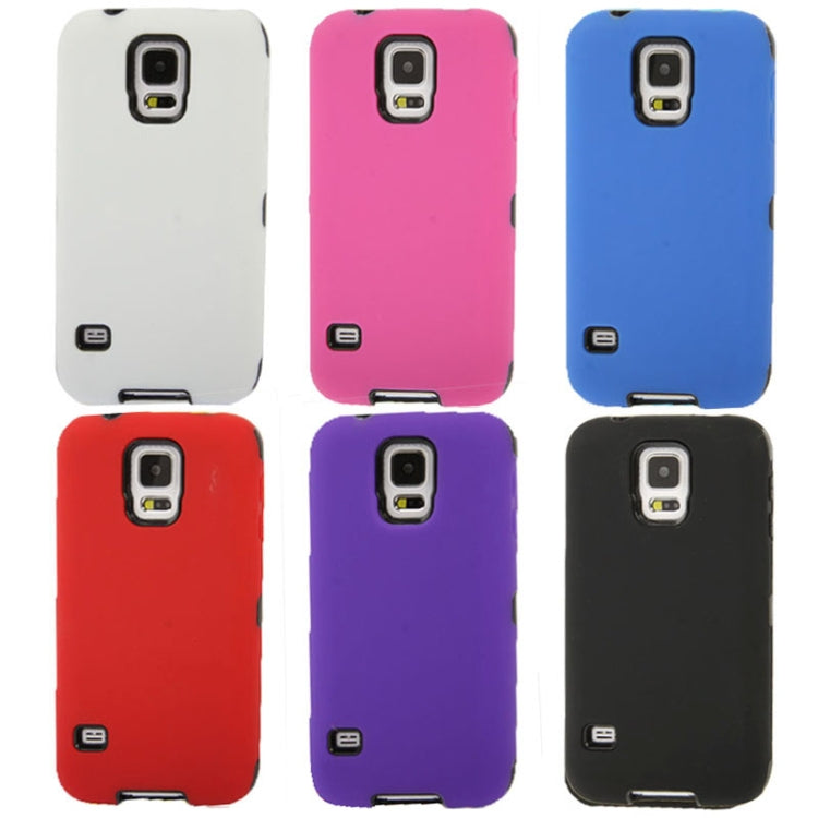 Plastic + Silicone Combination Case for Galaxy S5 / G900