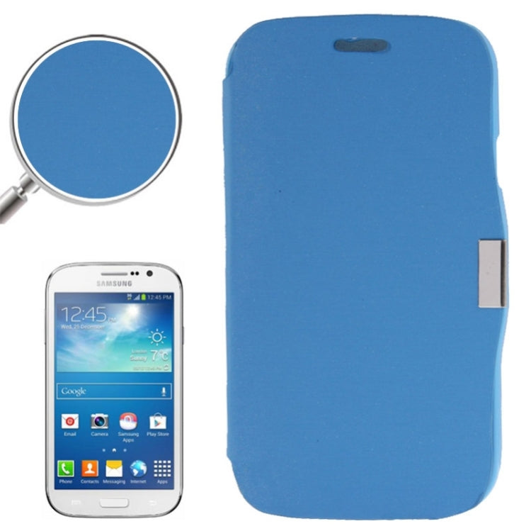 Brushed Texture Horizontal Flip Magnetic Buckle Leather Protective Case for Galaxy Grand Lite / i9060