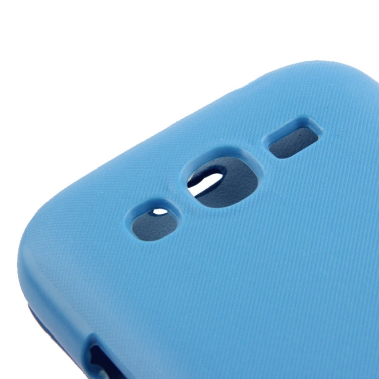 Brushed Texture Horizontal Flip Magnetic Buckle Leather Protective Case for Galaxy Grand Lite / i9060