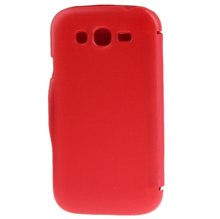 Brushed Texture Horizontal Flip Magnetic Buckle Leather Protective Case for Galaxy Grand Lite / i9060