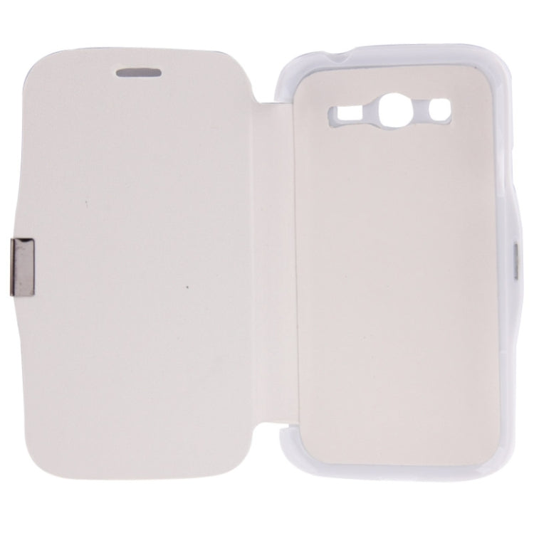 Brushed Texture Horizontal Flip Magnetic Buckle Leather Protective Case for Galaxy Grand Lite / i9060