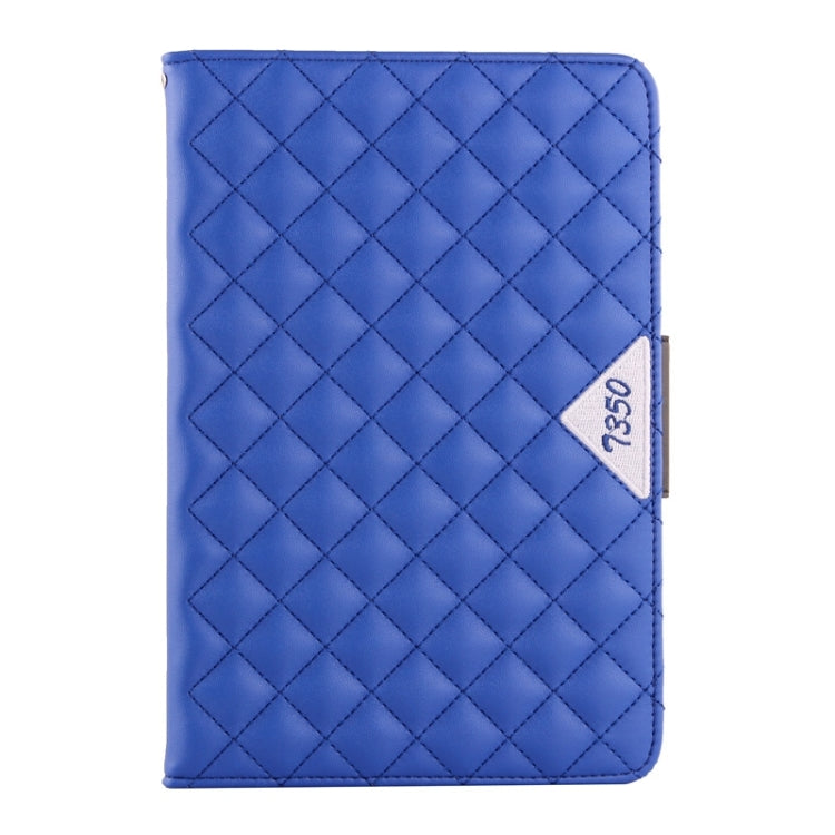 Diamond Pattern Flip Leather Case with Card Slots & Holder for Galaxy Tab A 8.0 / T350