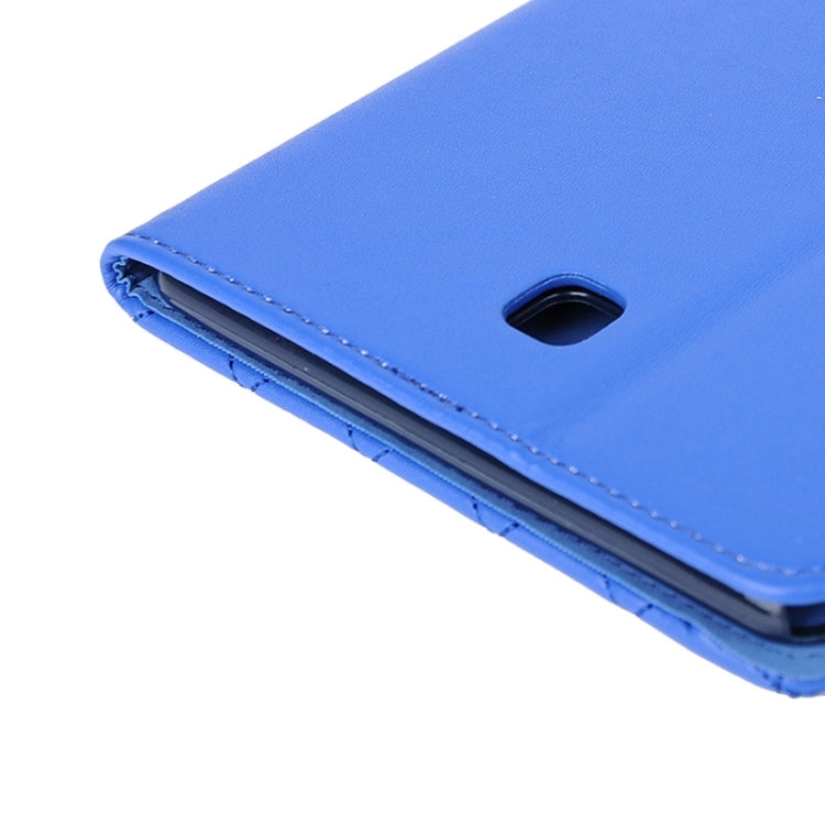 Diamond Pattern Flip Leather Case with Card Slots & Holder for Galaxy Tab A 8.0 / T350