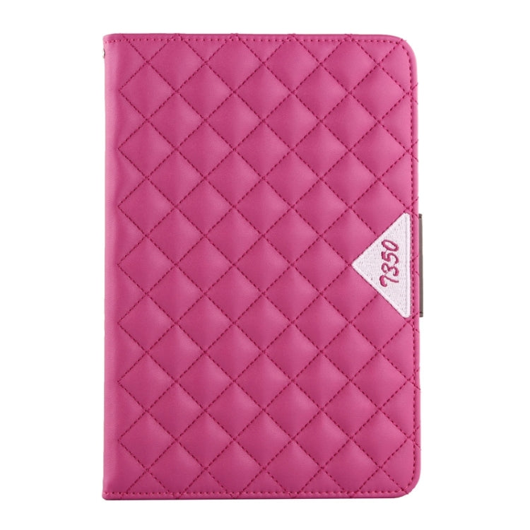 Diamond Pattern Flip Leather Case with Card Slots & Holder for Galaxy Tab A 8.0 / T350