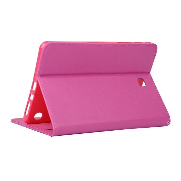 Diamond Pattern Flip Leather Case with Card Slots & Holder for Galaxy Tab A 8.0 / T350