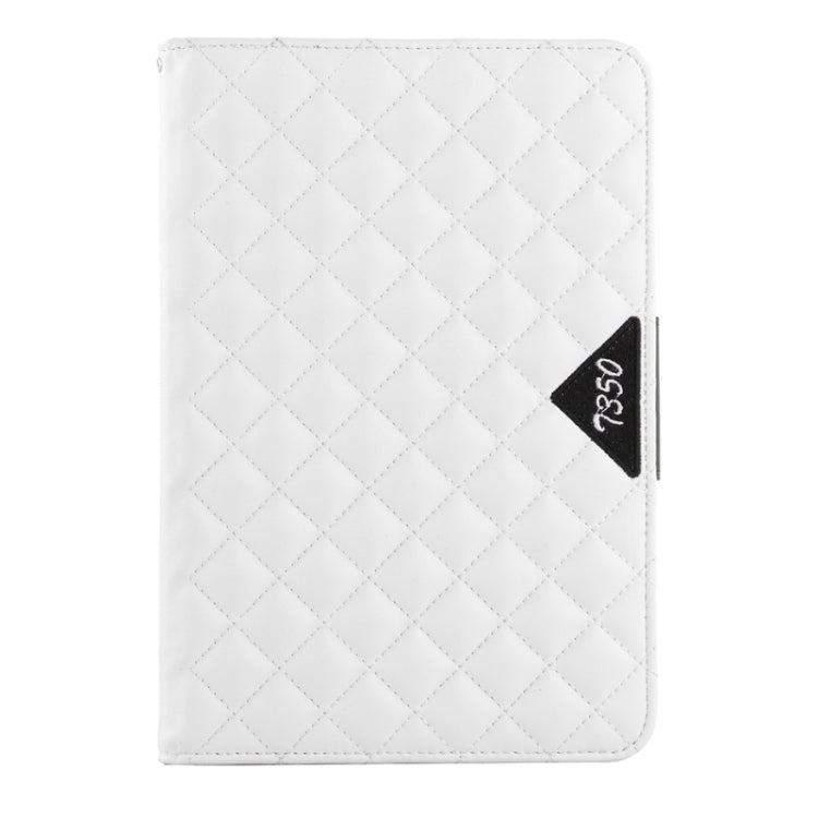 Diamond Pattern Flip Leather Case with Card Slots & Holder for Galaxy Tab A 8.0 / T350