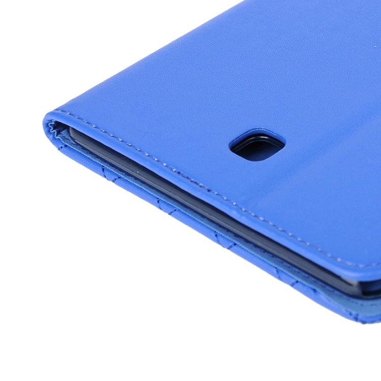 Diamond Pattern Flip Leather Case with Card Slots & Holder for Galaxy Tab A 9.7 / T550