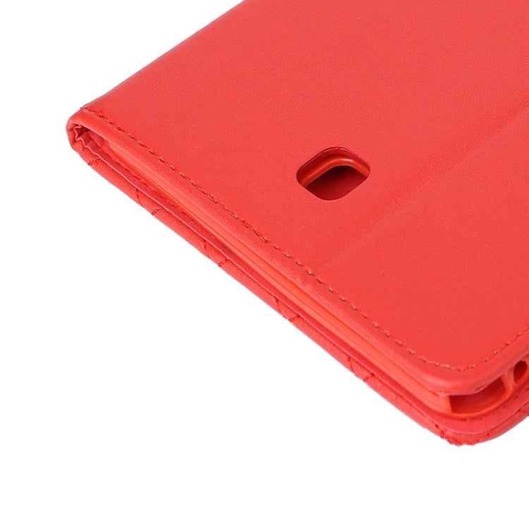 Diamond Pattern Flip Leather Case with Card Slots & Holder for Galaxy Tab A 9.7 / T550