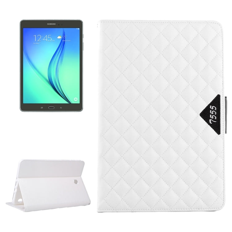 Diamond Pattern Flip Leather Case with Card Slots & Holder for Galaxy Tab A 9.7 / T550