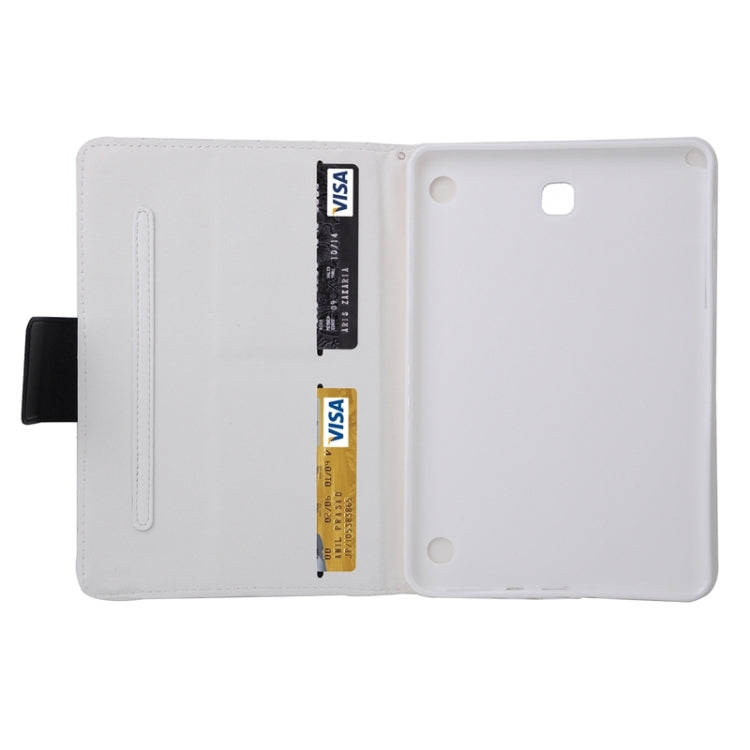 Diamond Pattern Flip Leather Case with Card Slots & Holder for Galaxy Tab A 9.7 / T550