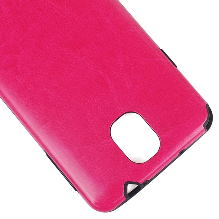 Crazy Horse Texture Paste Skin TPU Protective Case for Galaxy Note III / N900