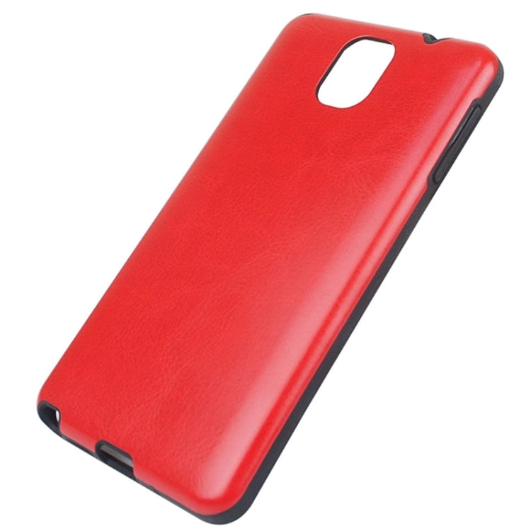 Crazy Horse Texture Paste Skin TPU Protective Case for Galaxy Note III / N900