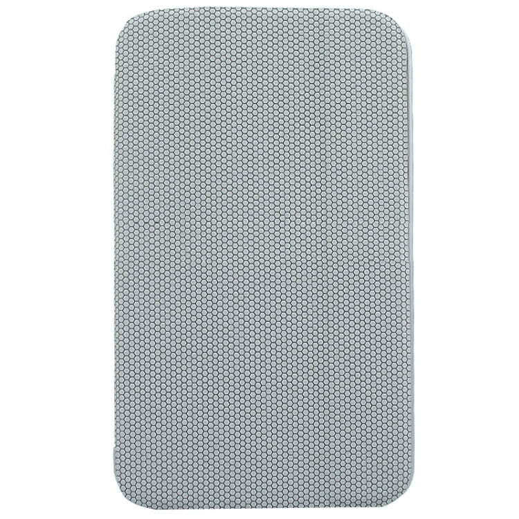 3-fold Spherical Texture Leather Case with Holder for Galaxy Tab 3 7.0 / P3200(Grey)
