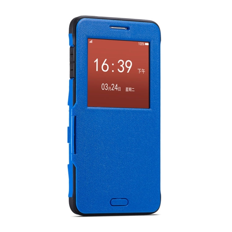 Litchi Texture Horizontal Flip Smart Case with Call Display ID and Receive Call &  Wake-up / Sleep Function for Galaxy Note 4 / N910